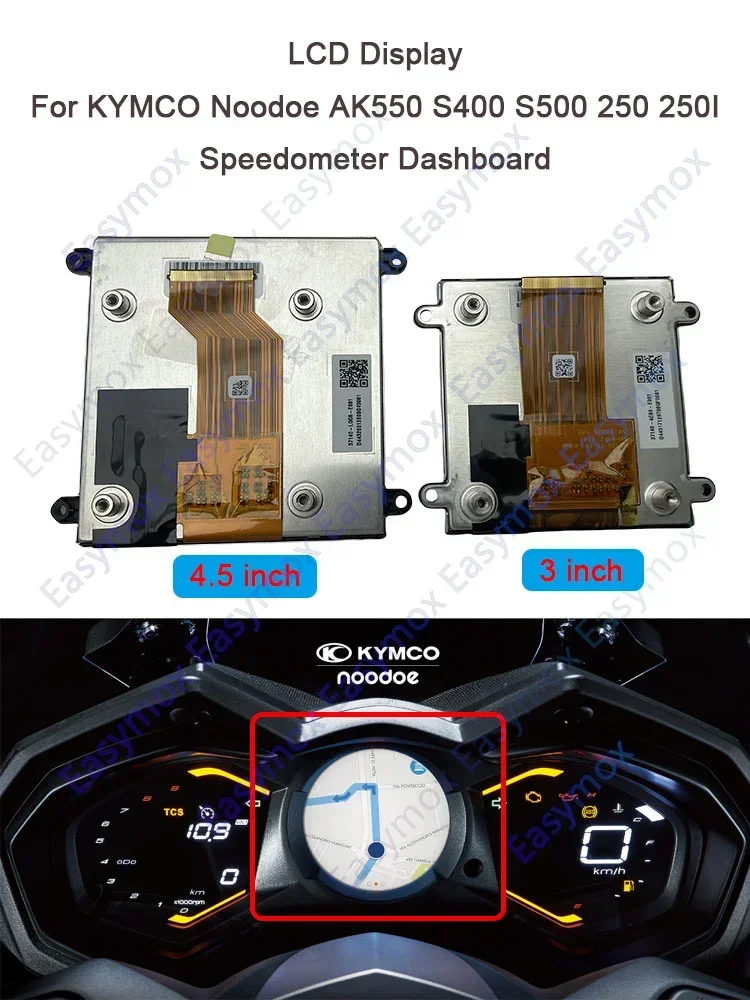 TFT LCD Display Module 37130 For Kymco Noodoe AK550 2018 2019 2020 2021 2022 20232023 Speedometer Dashboard Instrument Cluster