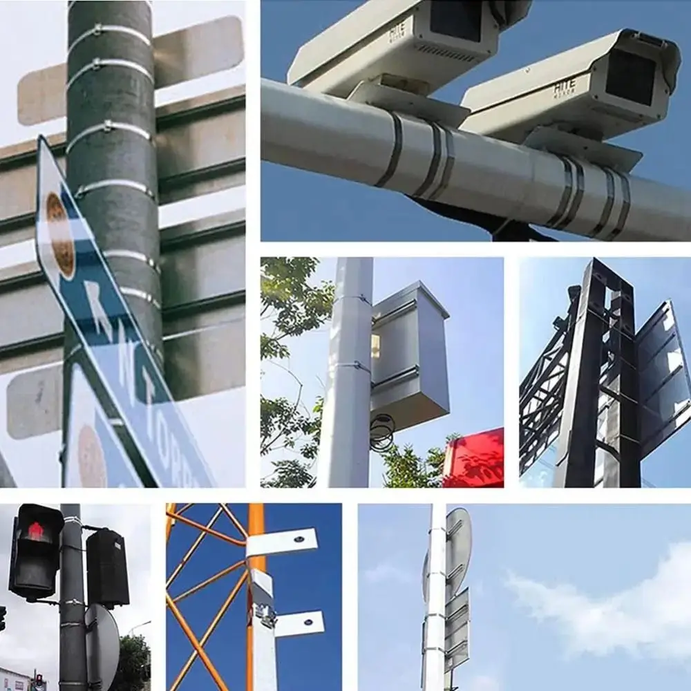 

Stainless Steel Cable Tie Metal Pliers Adjustable Self-Locking Cable Tie Crimper Pliers Crimper Tensioner Zip Cutter