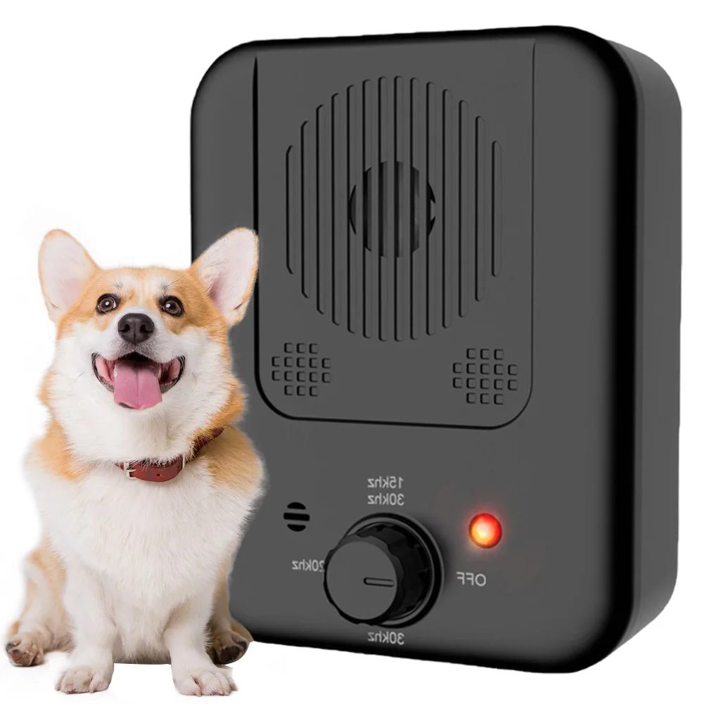 Ultrasonic Dog Barking Stop Device 3 Modes Stop Barking Training Device Dog Barking Control Devices for Small Medium Large Dogs