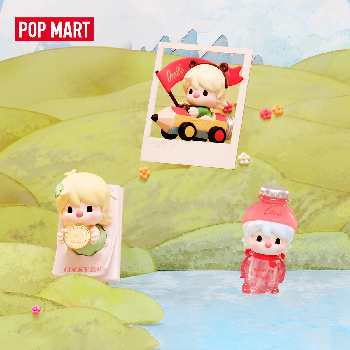 【UK】POP MART Sweet Bean Days of Sparkles Series Figures 1PC/12PCS Mystery Box