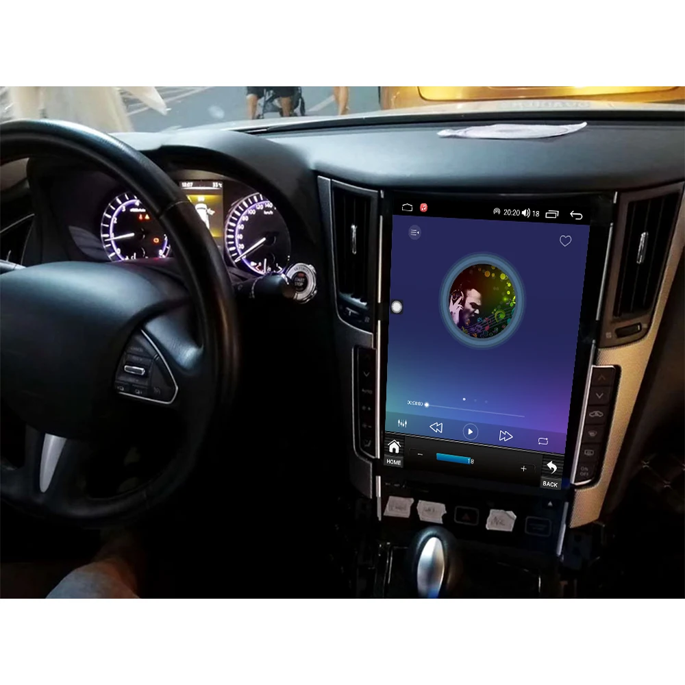 

Мультимедийный DVD-плеер для Infiniti A50L 2015-2024 Android 13 8G256G Carplay GPS навигация Сенсорный экран Автомагнитола