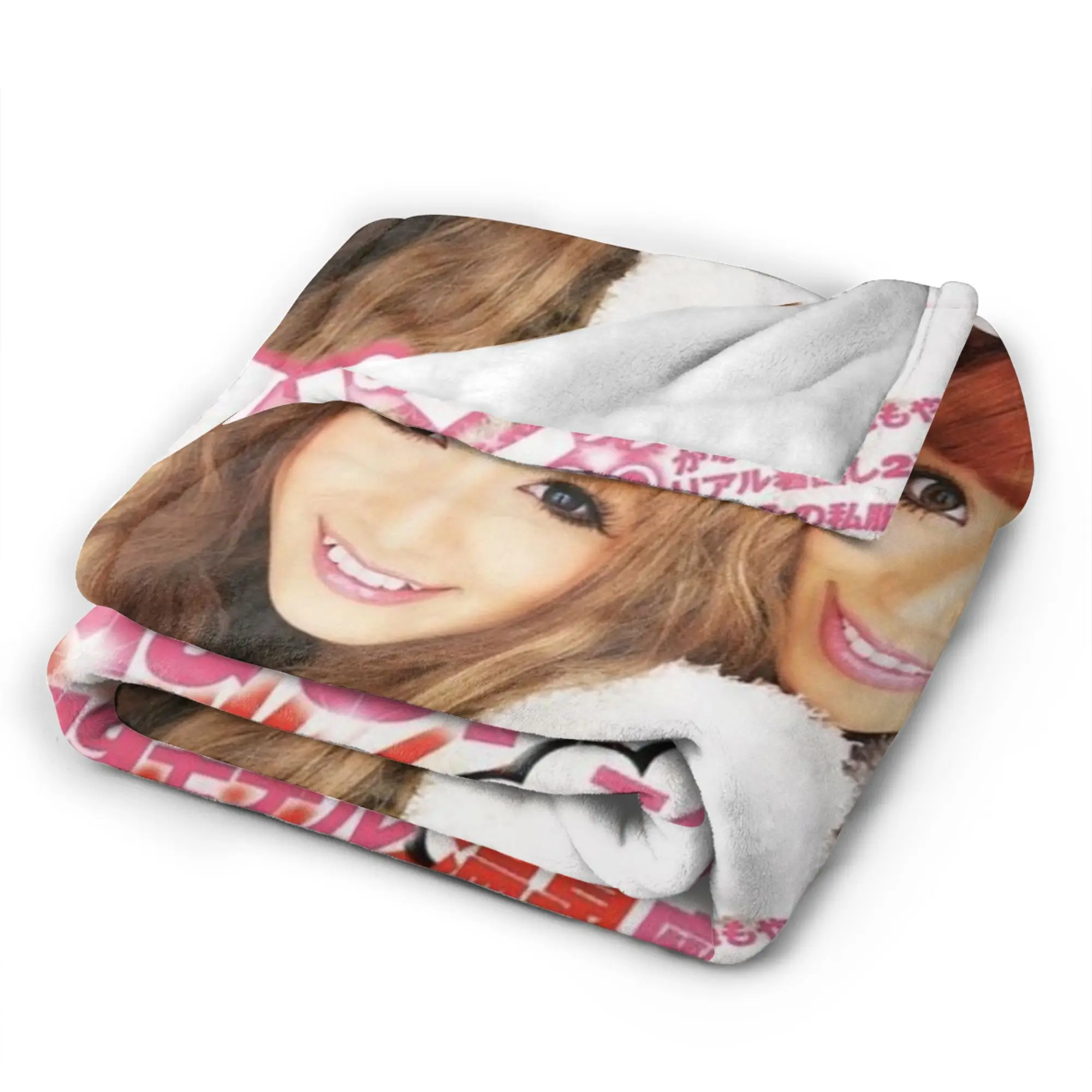 Warm Soft Blankets Picnic Gyaru Magazine Illustration Bedding Throws Aesthetic  Bedspread For Sofa Home