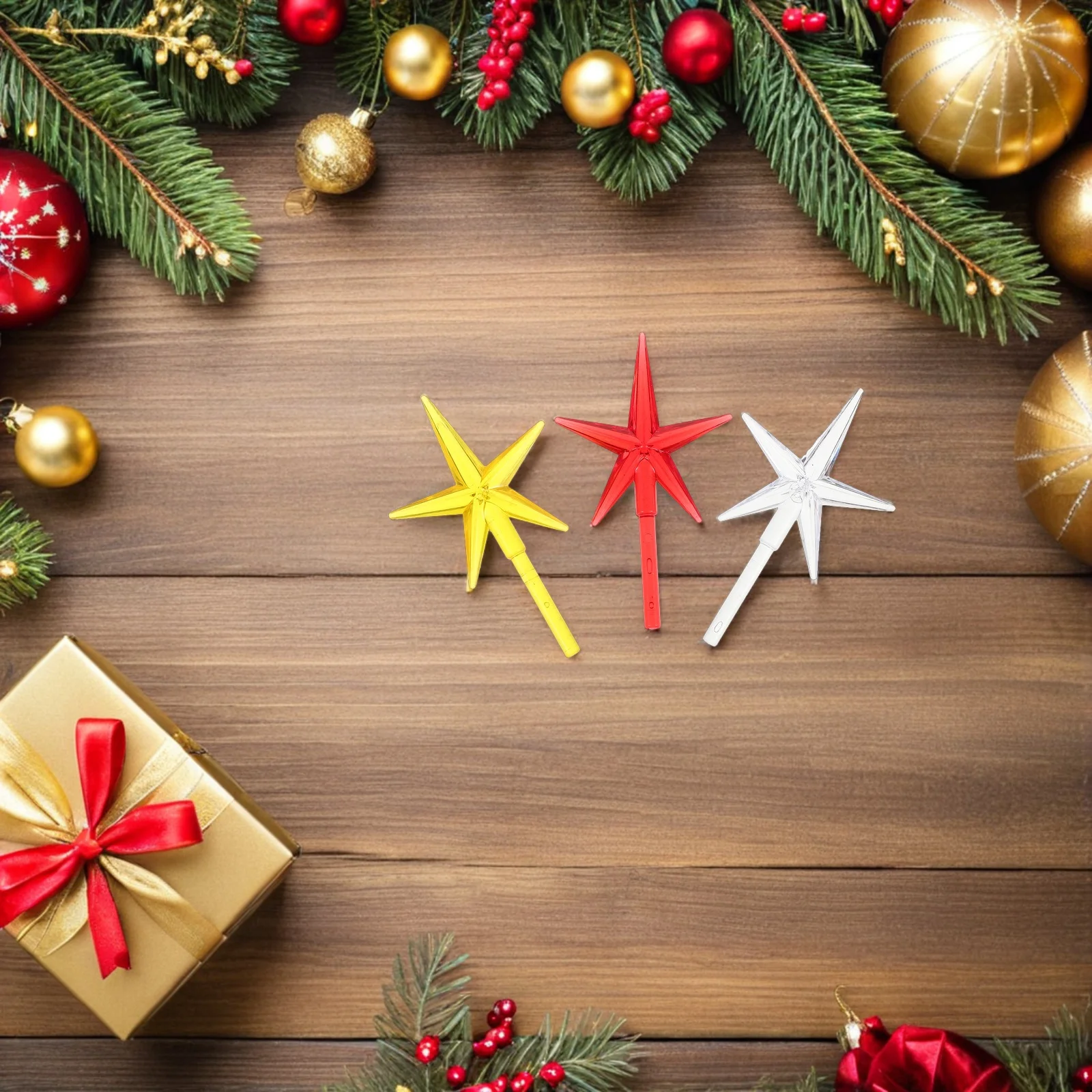 

206Pcs Ceramic Tree Bulb Ornaments Replacement Lights for Christmas Tree Decor Holiday Glow Shatterresistant Festive Lighting