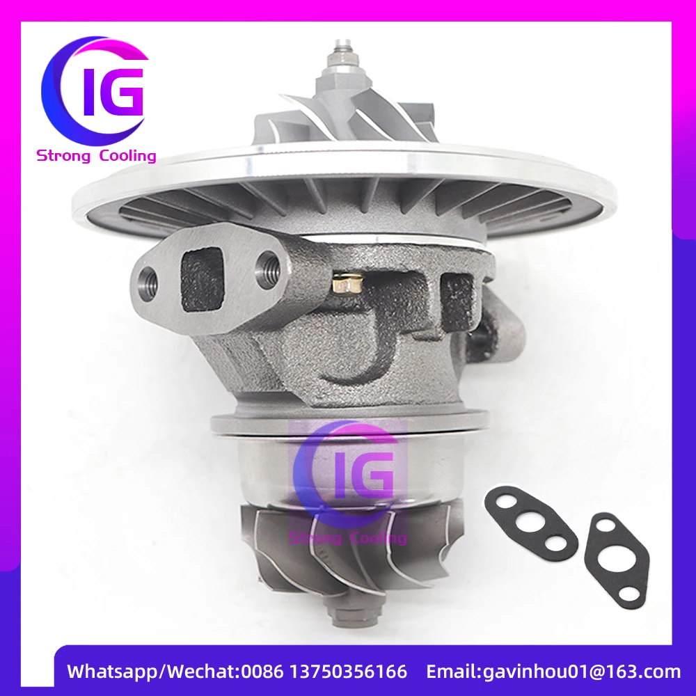 Car Part T3 T4 Universal Turbo Turbocharger 0.63AR V Band Flange Oil Cold 420HP 1.5L - 2.5L For Stage III Wastegate Turbine Core