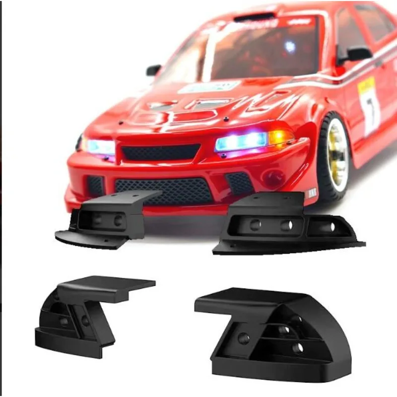 For 1/10 HNR Mitsubishi EVO 5 Body 3D Printed TPU Light Bucket,LED Beads & Light Control Board Synchronized Light,Upgrade Parts