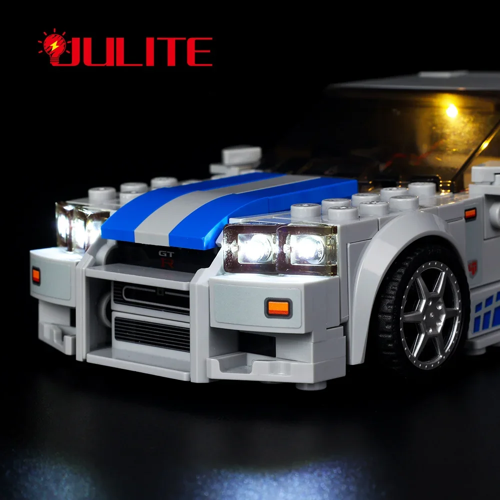 LED 照明ビルディングブロック 76917 スピードチャンピオンスカイライン GT-R 車 (モデルは含まれません) LED キットアクセサリーおもちゃ