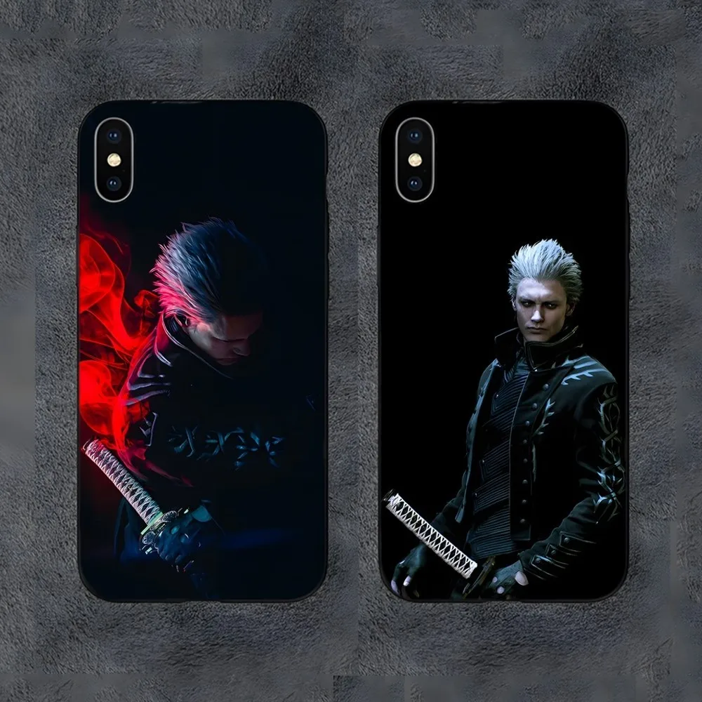 

D-Devil May Cry 5 Game Phone Case For Samsung S21,S22,S23,S30,Ultra,S20,S30,Plus,S21 Fe,10,9,5G Silicone Cover