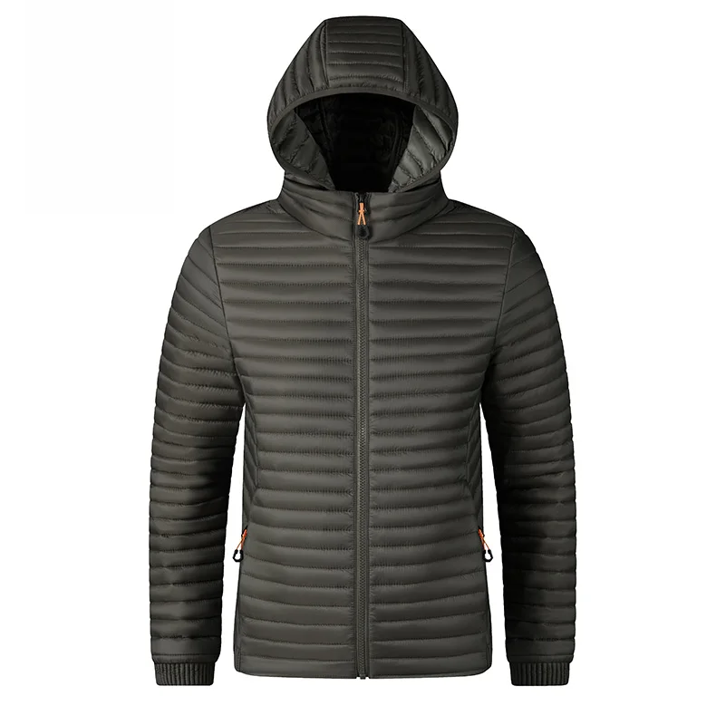 Autumn Winter New Jacket Man Outdoor Camping Coat Ultralight Hiking Jackets Stand-up Collar Casual Waistcoat Brand Clothing