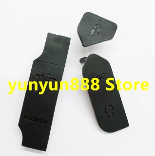 High quality NEW USB /AV OUT/HDMI-compatible / MIC Rubber Cover For Canon EOS R EOSR Digital Camera Repair Part