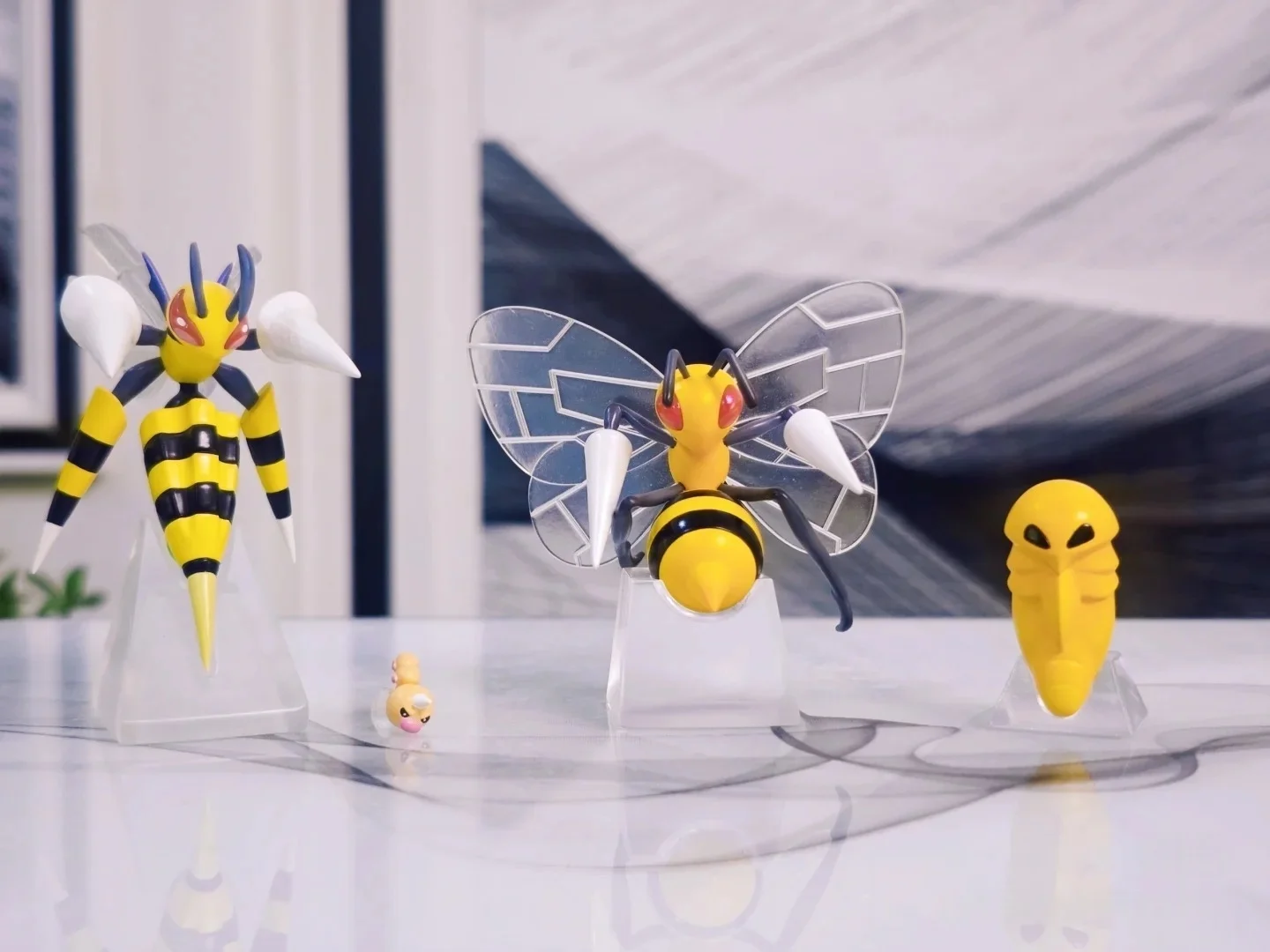 أنيمي نسبة Beedrill Metapod 1/20 طبعة محدودة لعبة مجسمة نادرة تحصيل الطفل هدية عمل الشكل جامعي العنصر