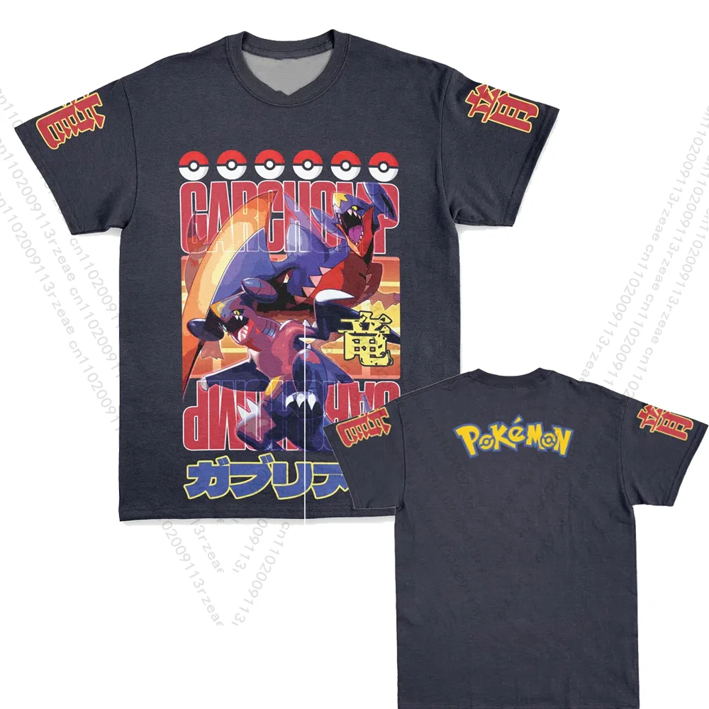 o-mais-recente-garchomp-pokemon-japao-anime-cosplay-masculino-hip-hop-impressao-moda-casual-camiseta-crianca-secagem-rapida-streetwear-camiseta