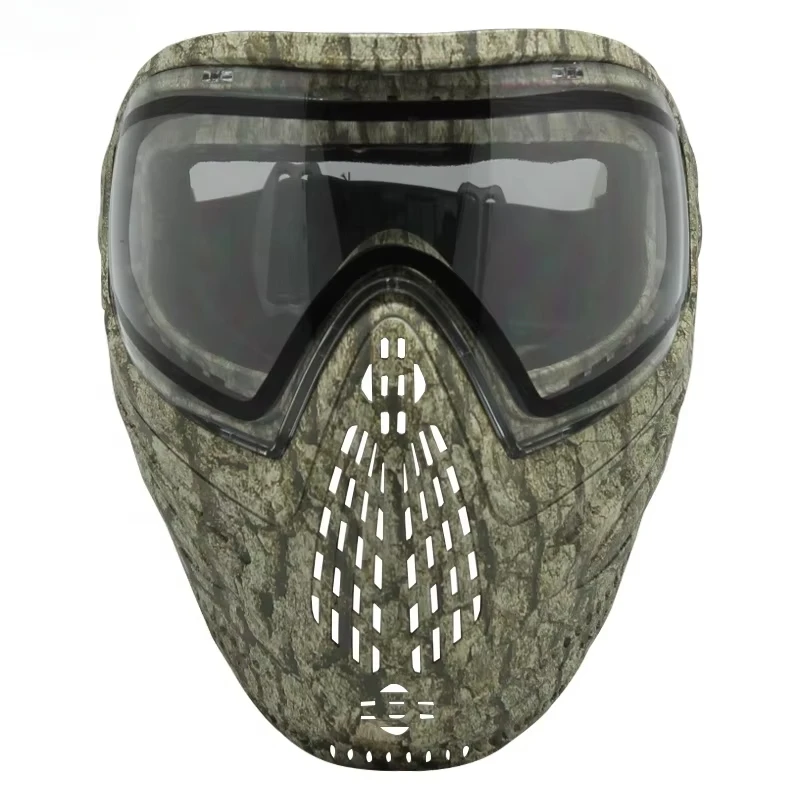 

Reusable Black Fashion Camouflage Plastic Anti-Fog Ballistic Tactical Paintball Mask