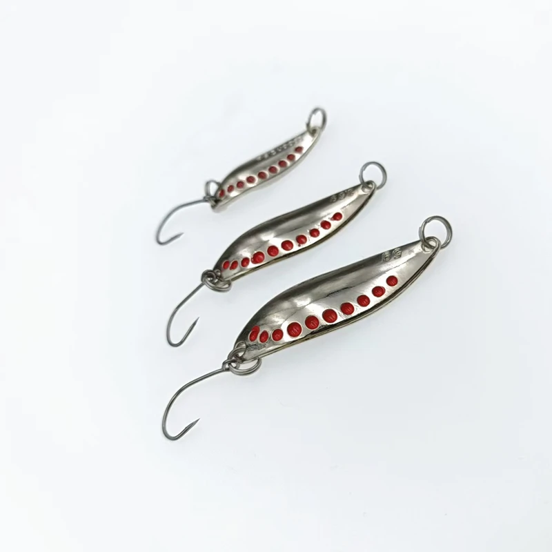 

1pcs Metal Spoon Sequin Fishing Hard Bait Vib Jig Wobbler Isca Artificial Leech Crankbaits Fly Fishing Trout Lure Pesca