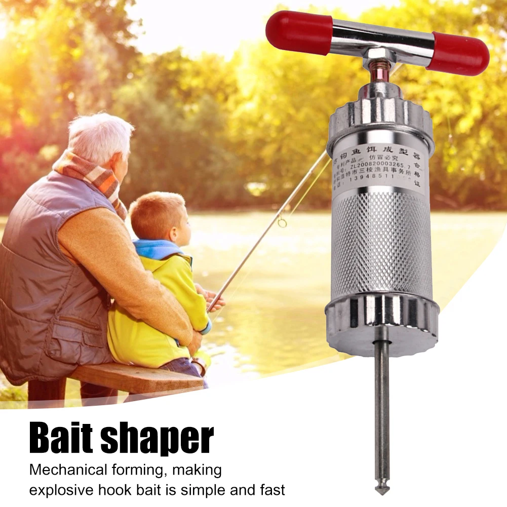 Fishing Lure Shaper Forming Mold Device Hook Explosion Bait Compressor