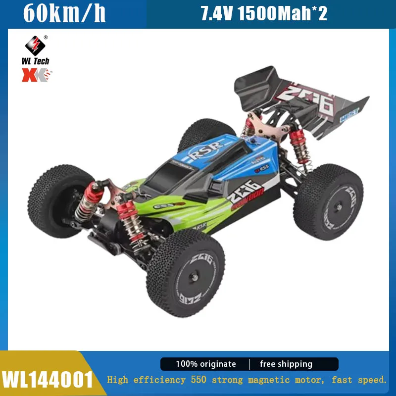 

WLtoys 144001 1:14 RC Racing Car 65Km/H 2.4G Remote Control High Speed Off-Road Drift Shock Absorption Adult Boys Toys Kids Gift