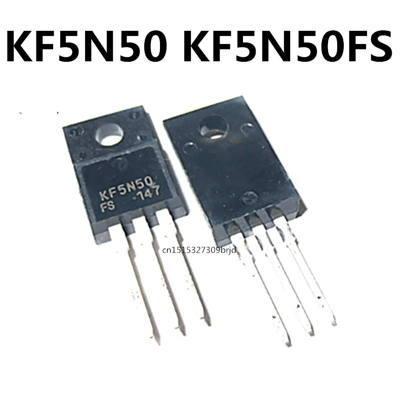 Original new 5pcs/ KF5N50 KF5N50FS 5A/500V TO-220F