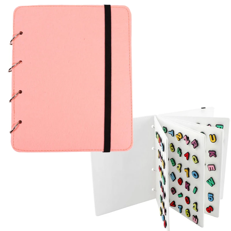 

﻿ Брошь из фетра «сделай сам», буклет-органайзер с металлическим значком, сувенирный альбом для хранения подвесок и коллекций