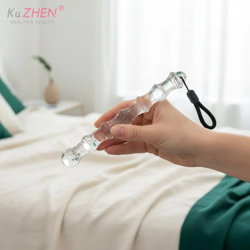 1PCS Massage Stick Smooth Thornless Meridian Acupoint Sticks Muscle Relaxation Suitable For Shoulders Neck Hips Jade Massager