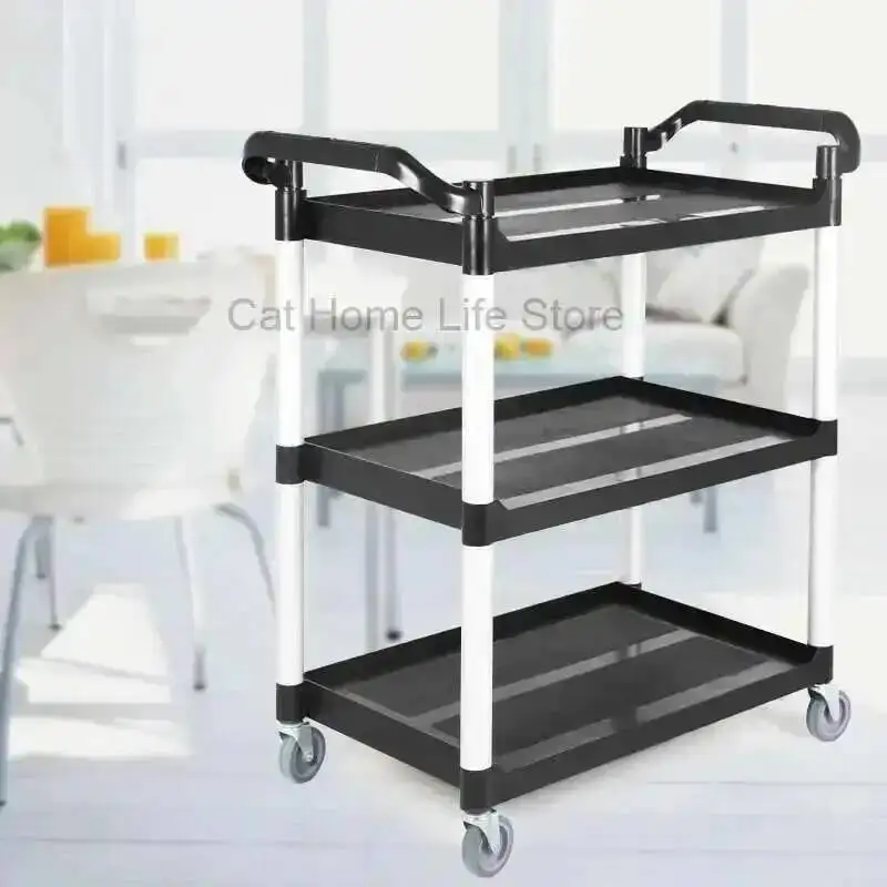 Chariot de Salon à 5 vitesses, tiroirs de beauté pliables, équipement de barbier à 2 niveaux, chariot auxiliaire esthétique pour coiffeur, offre