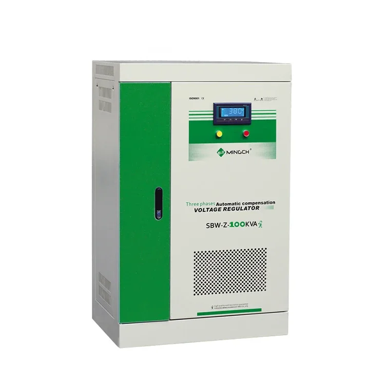 MINGCH Pakistan 100 Kva Three Phase Servo Home Voltage Stilizer For Generator