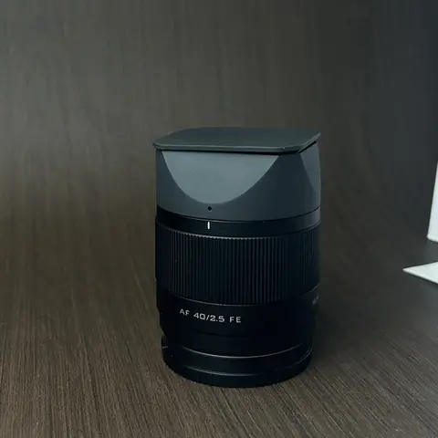 Parasol de lente de cámara para VILTROX AF 40mm F2.5 FE, parasol cuadrado para lente de cámara, accesorios de fotografía