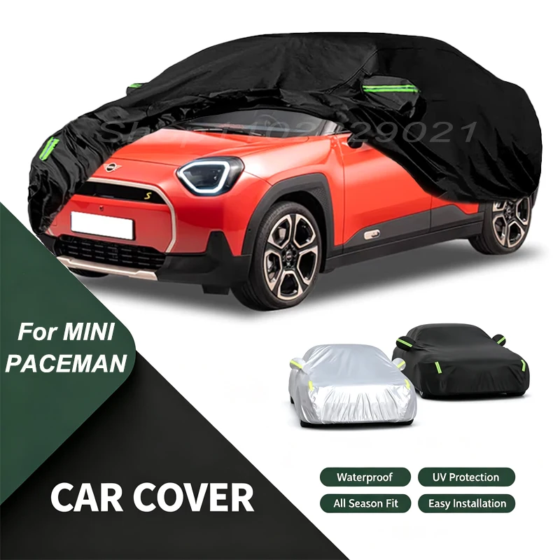Car Cover For BMW MINI PACEMAN Waterproof Dustproof Outdoor Protection, UV Snow Sun Resistant Auto Exterior Cover Car Sunshade