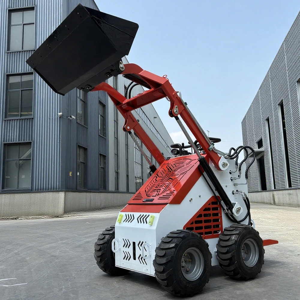 Customized Skid steer loader hot selling high repurchase rate engine mini skid steer loader with accessories