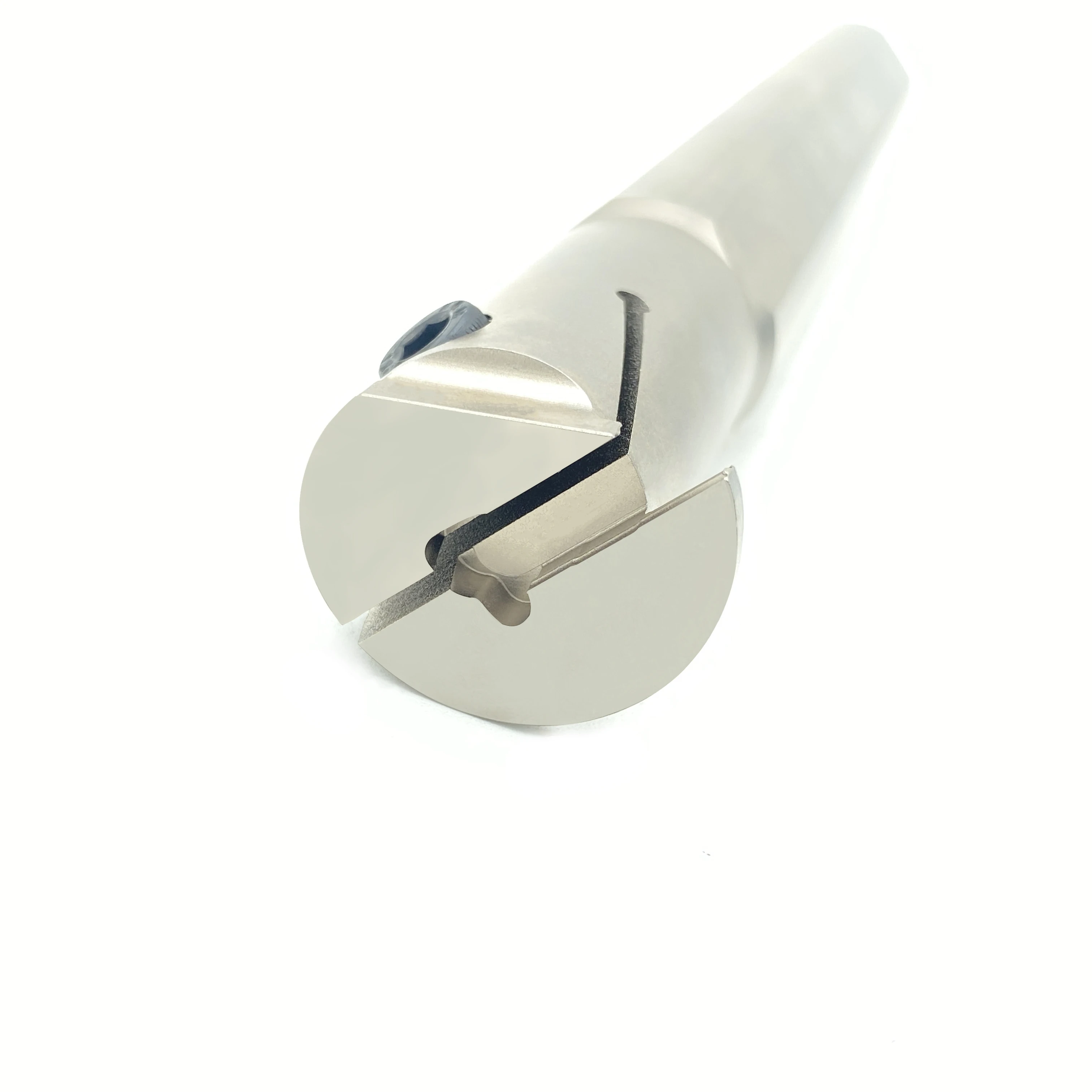 Heavy-Duty Internal Grooving Holder 0.5mm Insert - Automotive Machining, Coolant Through Design