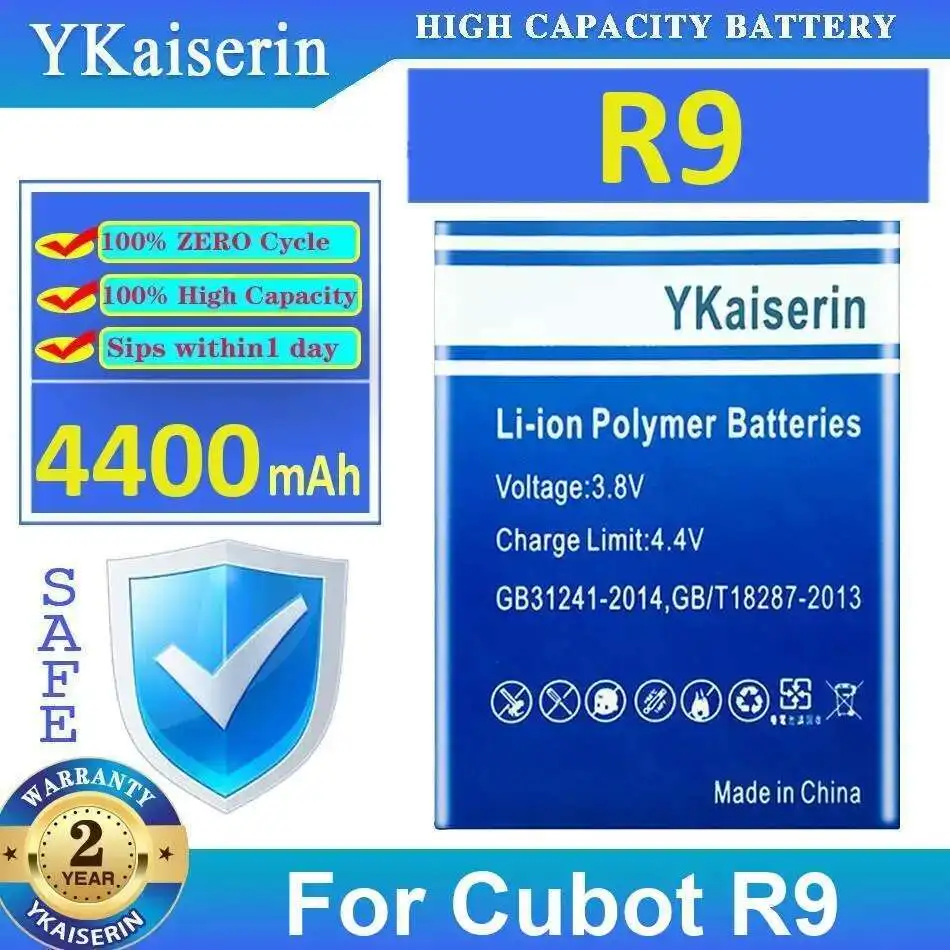 

For Cubot R9 Reliable Replacement 4400Mah Mobile Phone Battery High Capacity