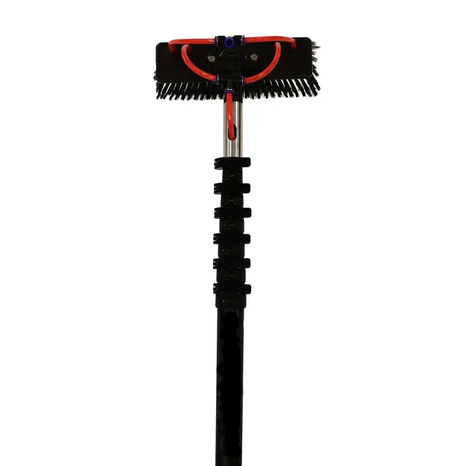 Carbon Fiber Telescopic Cleaning Pole Extendable Lightweight Rod for Window & Gutter Cleaning