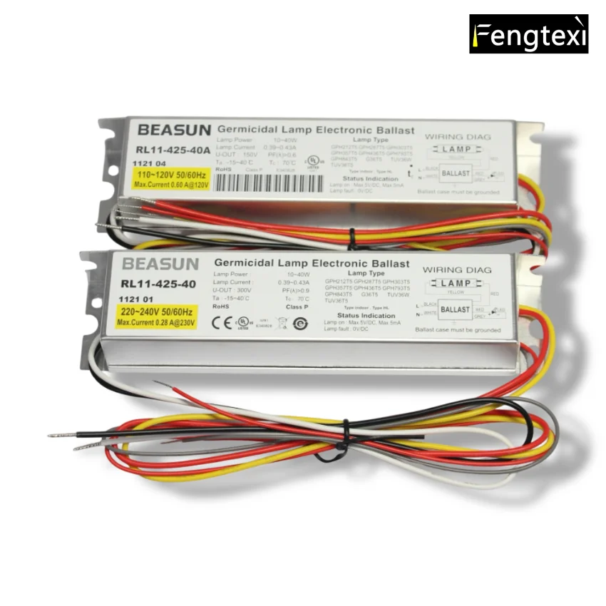 RL11-425-40 UV Lamp Ballast - Compatible with GPH/TUV Series Lamps (21-40W)