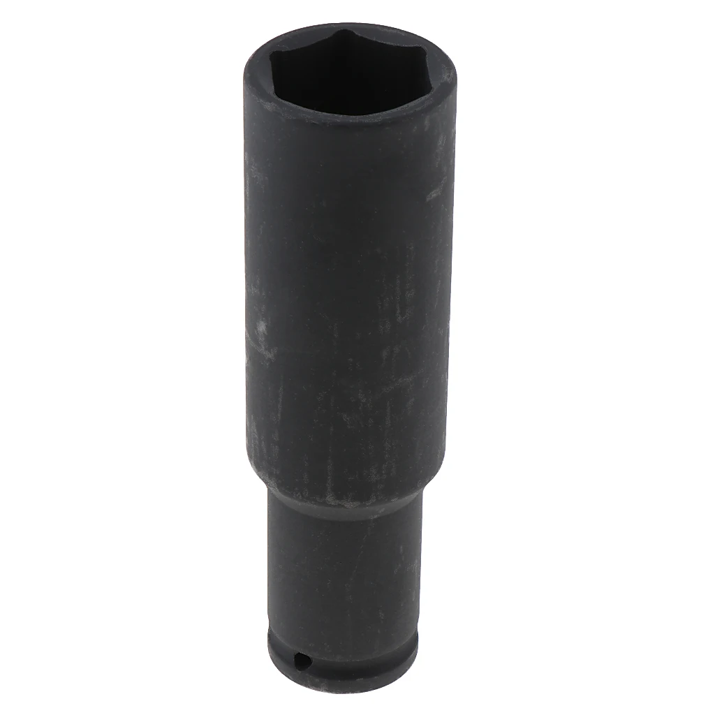 Square 1/2inch 6 Point Hex Ratchet Socket Adapter 32mm Impact Tool 150mm Long