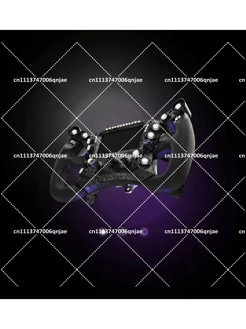 Suitable for Forged Carbon Fiber Racing Simulator Force Feedback Steering Wheel F1 Same Paddle