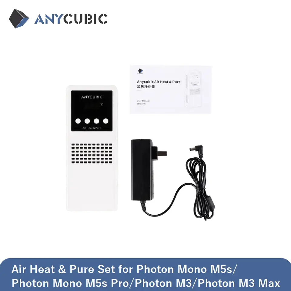 مجموعة ANYCUBIC Air Heat & Pure 2.0 للطابعات ثلاثية الأبعاد Photon Mono M5s / Photon Mono M5s Pro / Photon M3 / Photon M3 MaxLCD