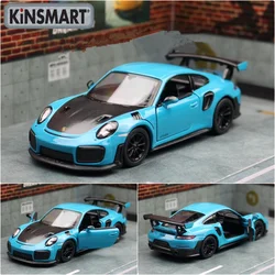 1:36 911 GT2 RS Alloy Sports Car Model Diecasts Metal Racing Car Vehicles Model Simulation Miniature Scale Collection Kids Gifts