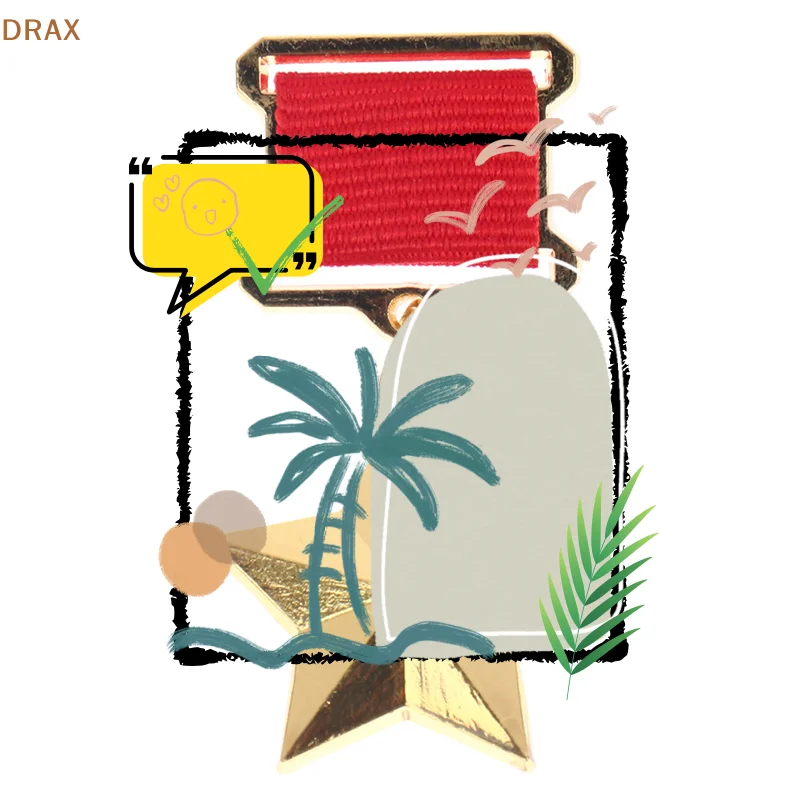 Russland UdSSR Abzeichen Anstecknadeln Metall Abzeichen Medaille Souvenir Sammlung CCCP