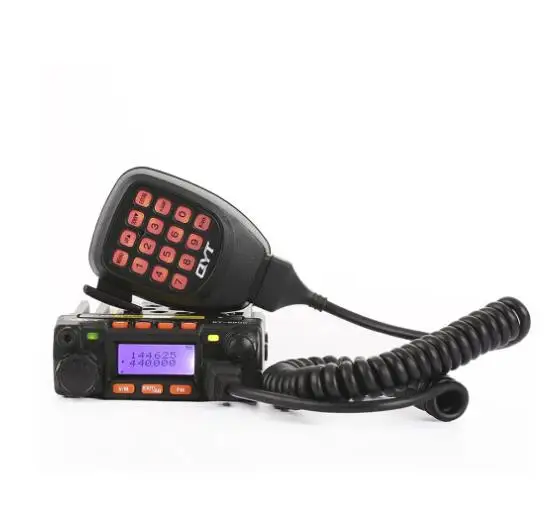 QYT KT-8900 25-Watt Dual Band Mini Mobile Transceiver VHF 136-174MHz / UHF 400-480MHz Ham Car Radio Long Range for Hunting