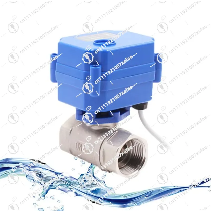 Bidirectional Electric Valve Actuator for Drainage ACDC Motor Wireless Automatic Control Brass Electric Ball Cut-off Valve