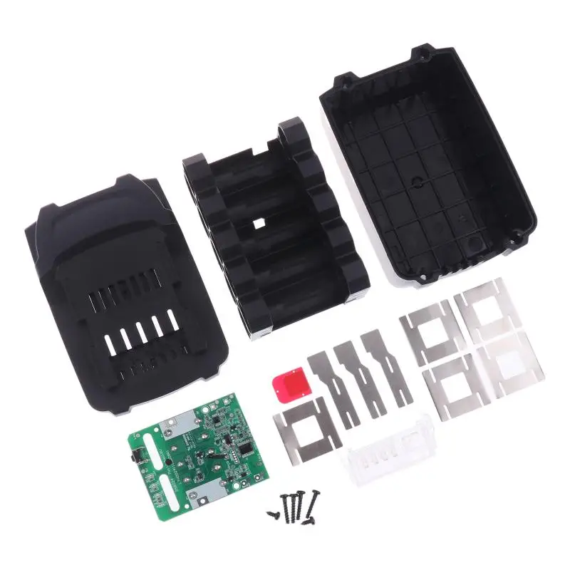 Stoccaggio sicuro del circuito stampato per batteria agli ioni di litio da 18 V, custodia per batterie al litio BMS PCB BS18LT per utensili elettrici