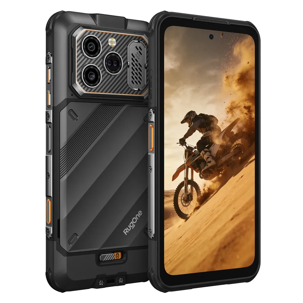 【NEW】RugOne Xever 8 Rugged Phone Android 16 Smartphone Swappable Battery 2.0 Helio G200 6.5