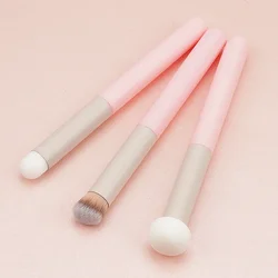 Sponge Concealer Makeup Brushes Lipstick Lip Brush Soft Powder Puff Wet Dry Use Face Contouring Blending Make Up Brush Tools
