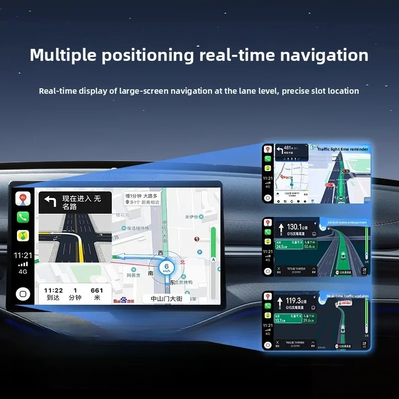 

Wireless CarPlay Box for Mercedes-Benz E Volkswagen Audi Car Kit iOS 15 Spotify Support Wireless Charging Phone Case Compatible