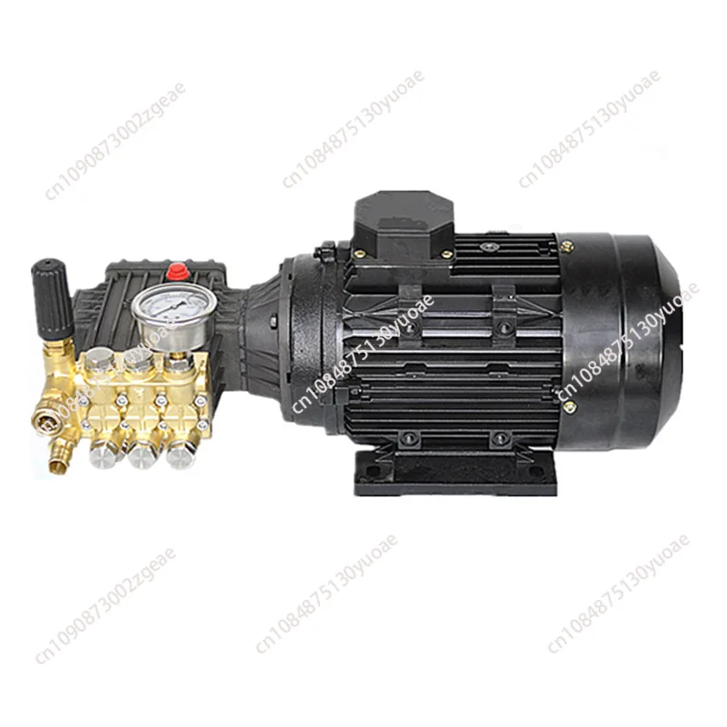

Press cleaning machine 220v380v self-service car washing machine matching all-pass high-power large-flow motor pump head