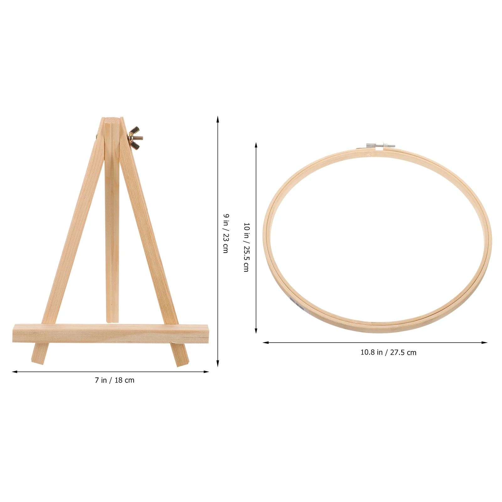 مجموعة واحدة من حامل طوق التطريز المتين متعدد الوظائف بإطار غرز متقاطعة مع براعة رائعة لإطار الغرز المتقاطعة للديكور