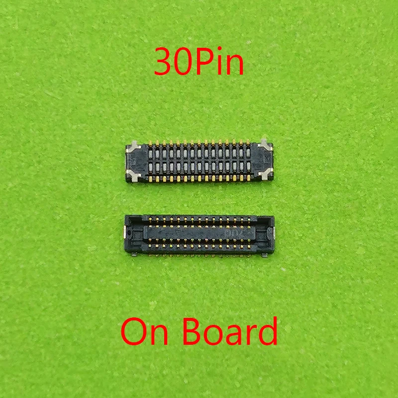 2pcs 30 Pin LCD Display FPC Connector On Flex Cable Board For Huawei Nova 2 Lite/Enjoy 8/Y7/Pro/Y7 Prime 2018/Play 6A 7C/5C Pro