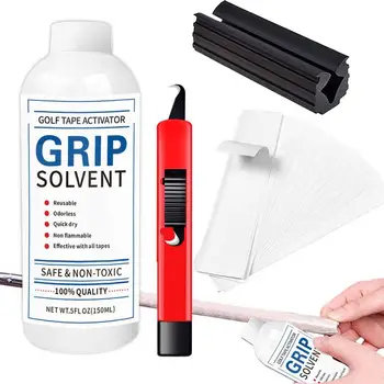 مجموعات قبضة الغولف Regripping نوادي الغولف شريط لحام قبضة المذيبات هوك شفرة مضارب الغولف إعادة قبضة أدوات رمح إعادة تجتاح الغولف