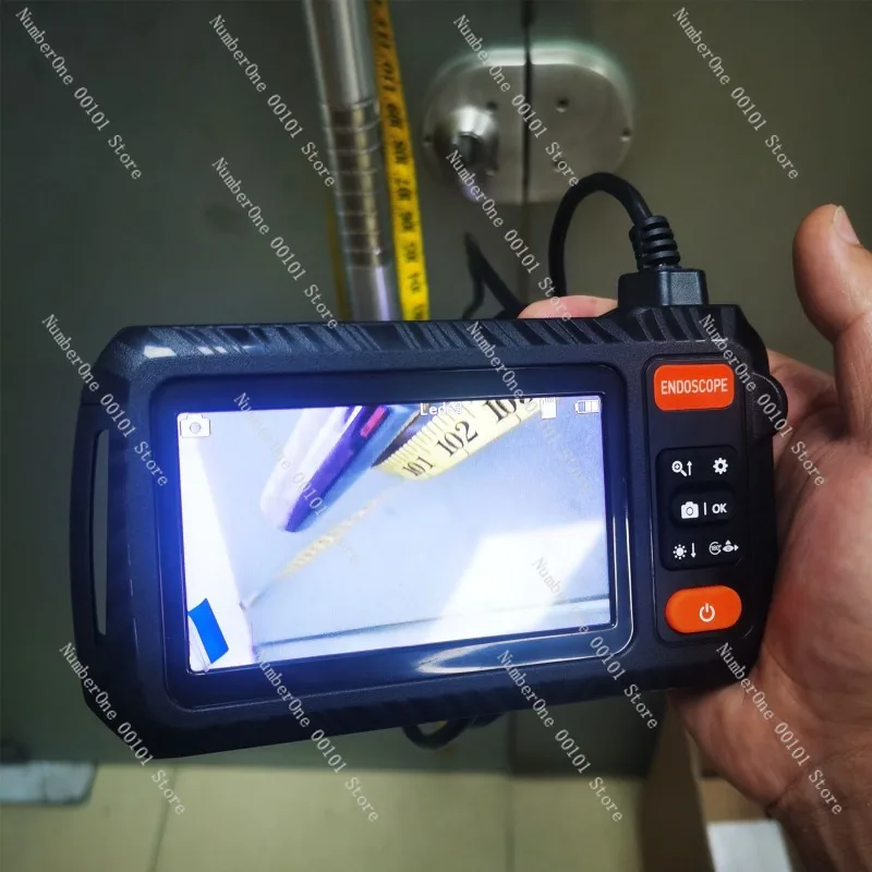 4.3 Inch IPS Screen HD Industrial Endoscope Support Photo Video For Car Engine Air Conditioner Pipe Inspection