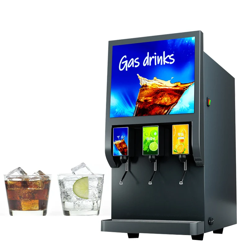 

Commercial Coke Dispenser Carbonated Beverage Cold Drink Ice Soda Coke Soda Fountain Machine