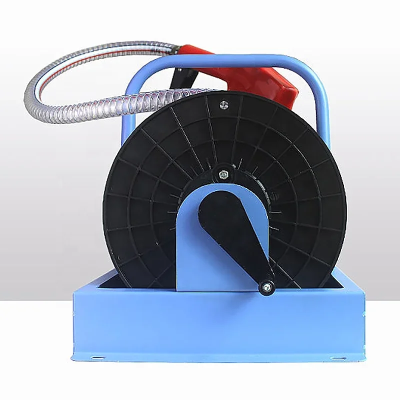 

TLF Multi-specification Electric Pumping Refueling Manual Metering Fuel Reel Pump Cast Iron Hose Reel
