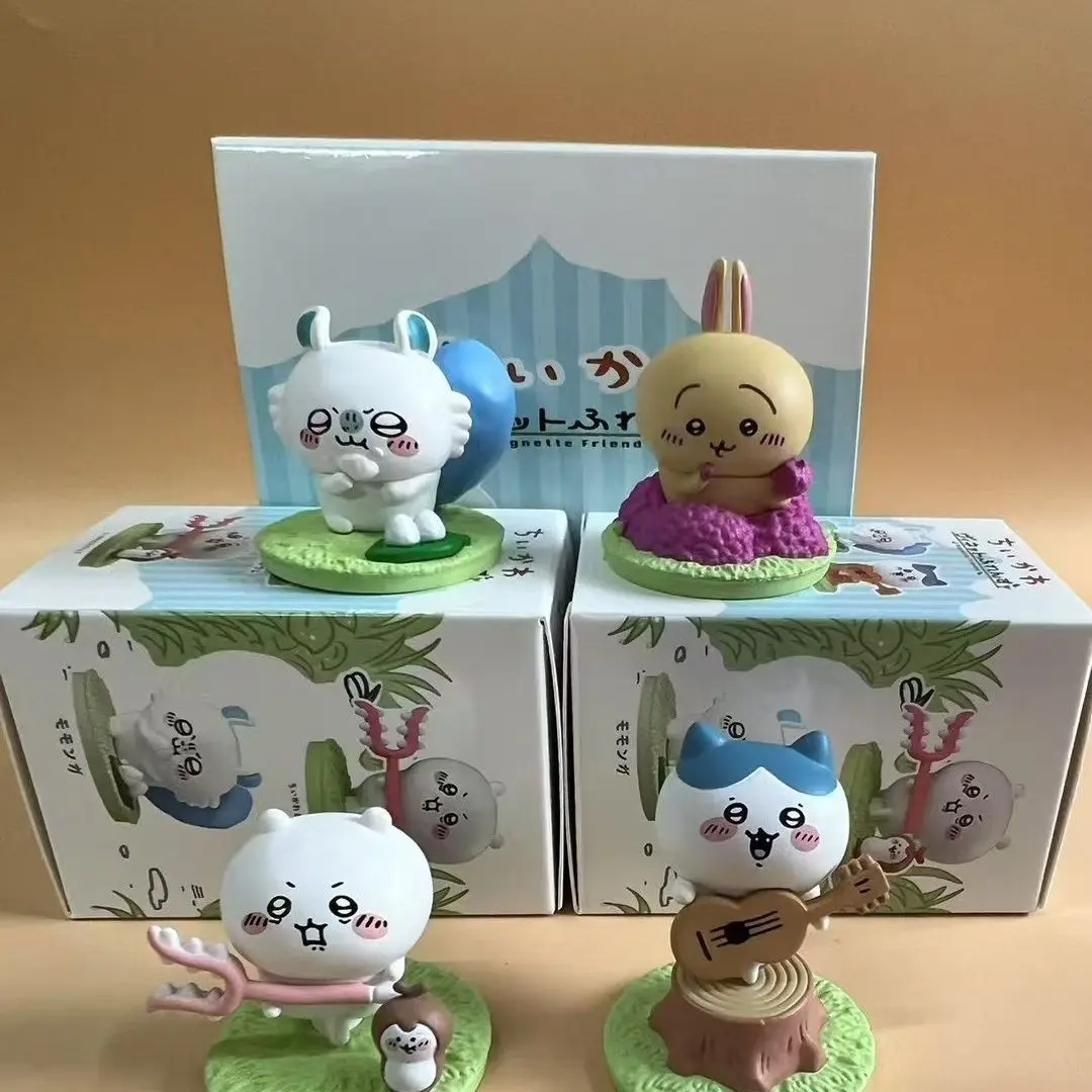 

Chiikawa Hachiware Usagi Momonga Piano fork, small desktop ornaments toys, children's birthday gifts